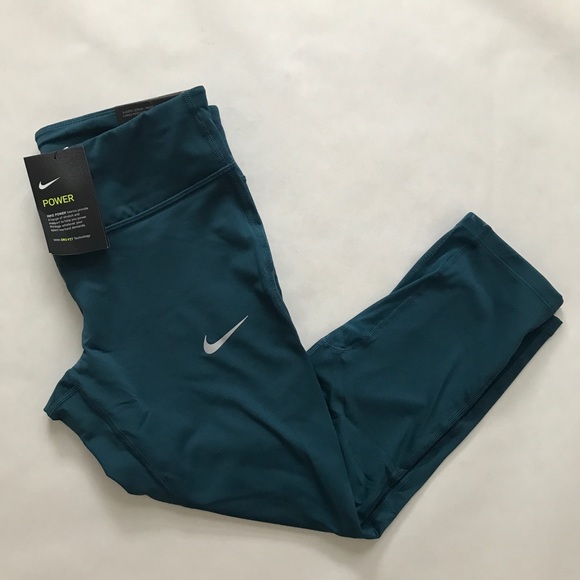 Nike Pants - SOLD Nike Epic Lux Capris Teal Size Medium Legging